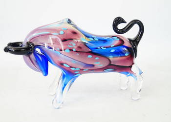 Figura szklana Murano style Byk byczek Wall Street Figura szklana Murano style Byk byczek Wall Street