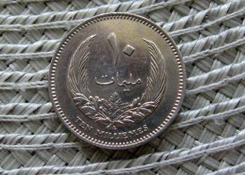Libia 10 Milimów 1965r