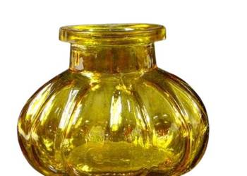 Żółty Dzban do Sziszy Mała Butla do Fajki Wodnej Wazon Nargile Hookah