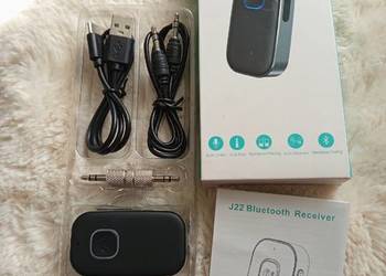 Odbiornik Bluetooth J22 – Zrób ze swojego radia samochodowego/AUX zestaw be