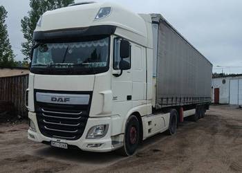 Daf scania naczepa krone