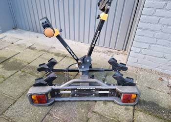 Bagażnik na dwa rowery uchylny