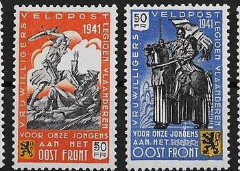LEGION FLAMANDZKI 1941 MNH**-kompletna seria.Gratis wysyłka!