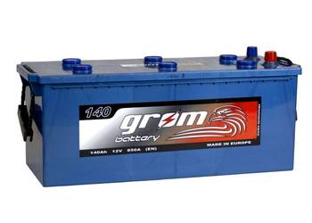 Akumulator 140Ah 850A Grom ciężarowy Akumulator 140Ah 850A Grom ciężarowy