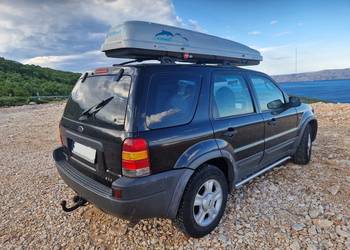 Czarny Ford Maverick 2,0 LPG 2003 Klima Czarne skóry Możliwa zamiana