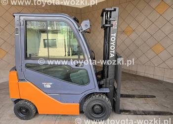 Wózek widłowy TOYOTA 8FDF15 KABINA, 1800 mth, TOYOTA 8FD15