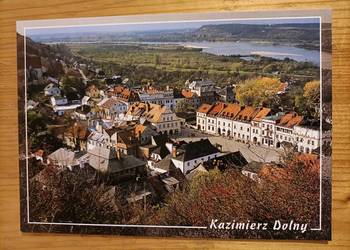 KAZIMIERZ DOLNY - PANORAMA MIASTA Z WIDOKIEM NA WISŁĘ