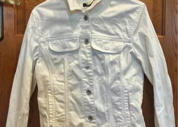 Biała jeansowa kurtka More & More L