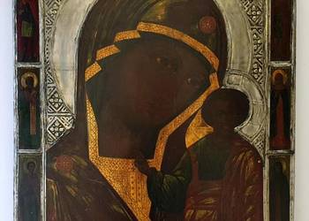 Ikona Matka Boża Kazańska XIXw. 0172