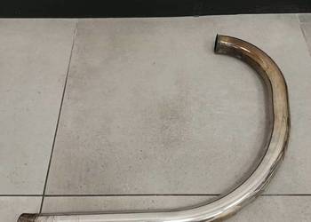 Junak M10 kolanko wydechowe chrom