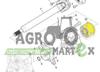 AL226601 TŁUMIK DRGAŃ PTO JD