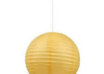 Papierowa lampa wisząca o kształcie kuli 40 cm