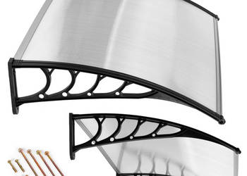 Daszek nad drzwi 150x100 cm zadaszenie osłona poliwęglan