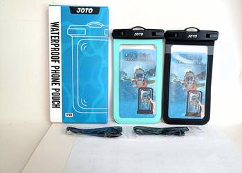 JOTO zestaw 2 wodoszczelne etui kieszonki torebki na telefon dokumenty nowe