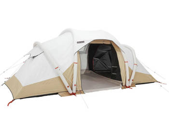 Namiot DECATHLON Quechua Air Seconds 4.2 F&B 4/6-osobowy, 2 sypialnie