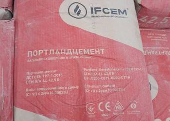 Cement CEM II 42,5R w workach 25kg import