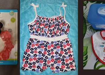 Zestaw ciuszków od 56-80/86, gryzak, buty, rożek niemowlęcy, śliniak, etc.