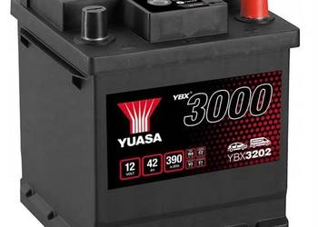 Akumulator Yuasa Standard 12V 42Ah 390A kostka