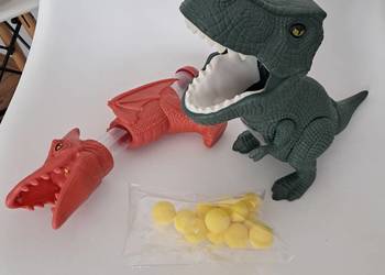 nowy pistolet dinozaur na kulki z pianki