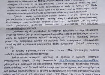 Dzialka bud.-usł. 1000 m2 w Łoziska k/Piaseczna , bezp bez. wszyskie media