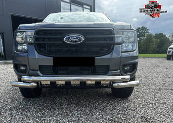 Orurowanie przednie FORD RANGER 2023+ 76mm Chrom