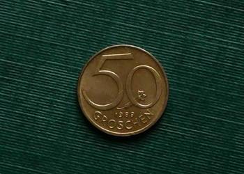 AUSTRIA - 50 groszy (1989r)