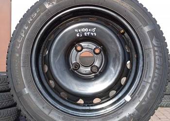 1 x Felga Stalowa 4 100 R 15 6 J ET 47 Q54,1 AlSt 5015 kba 48787 felgi stal