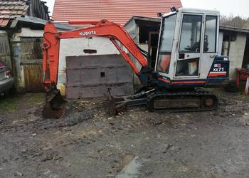 Minikoparka kubota kx71