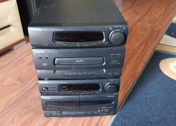 Wieża Panasonic SU-CH40 i SL-CH40 CD FM wzmacniacz