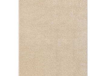 Dywan z krótkim runem 160 x 230 cm beżowy WM-340333