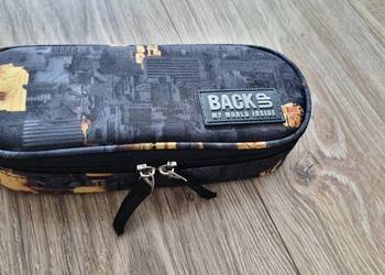 piórnik saszetka Derform czarny dla chłopca