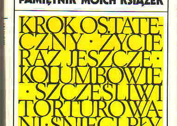 (4570) PAMIĘTNIK MOICH KSIĄŻEK – ROMAN BRATNY