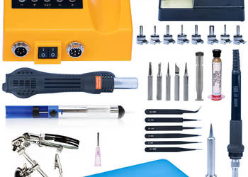 Stacja Lutownicza 2w1 OH660 | 660W, Hot-Air, Grot 900M