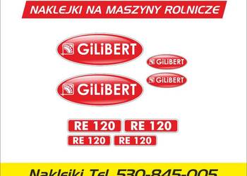 Naklejki na przyczepę Gilibert