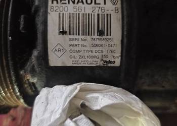 Sprężarka klimatyzacji Renault laguna 3 2.0dci 8200561276B