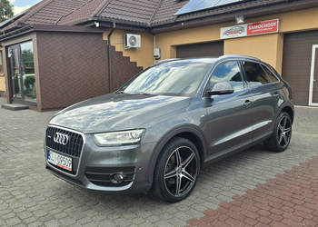 Audi Q3 Quattro S-Line 2.0 TDI 177KM S-Tronic Serwisowana Nowy rozrząd Zad…