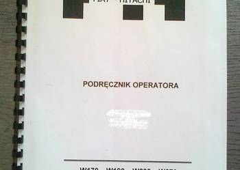 Instrukcja obsługi DTR ładowarka kołowa FIAT-HITACHI W170
