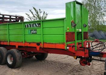 Rozrzutnik obornika Unia Tytan 8 plus tandem Zamiana