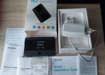Router Tp-Link M 7350 4G Jak Nowy Kolplet  do 10 urządzeń.