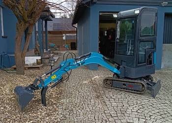 mini koparka Yt-18 z kabiną