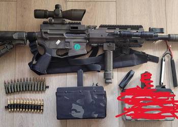 Replika asg karabinu maszynowego CM16 LMG G&G