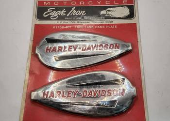 EMBLEMATY REPLIKA NA ZBIORNIK BAK  EMBLEMAT   HARLEY UL VL  WLA KNUCKLEHEAD
