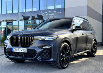 BMW X7 M50d. Dark Shadow. 1 właściciel. Noktowizor. Hak. PPF. FV 23%. G07 …