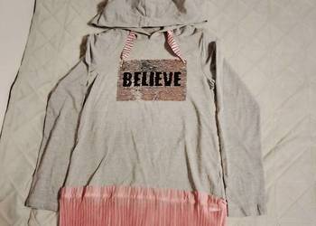 Spszedam sukienkę szarą COCCODRILLO roz.146cm.