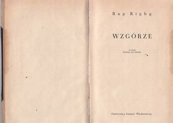 (02552) WZGÓRZE – RAY ROGBY