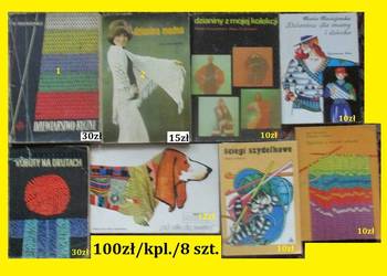 Poradniki - dziewiarstwo, haft, szycie, tkactwo / dzianina Poradniki - dziewiarstwo, haft, szycie, tkactwo / dzianina