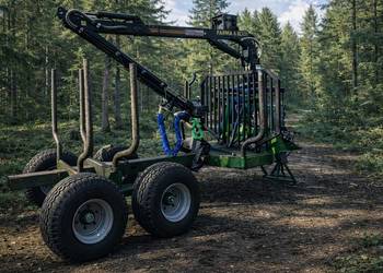 Przyczepa leśna FARMA C