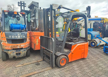 Wózek widłowy elektryczny Linde E16C 1,6 t duplex 3,15 m 2008