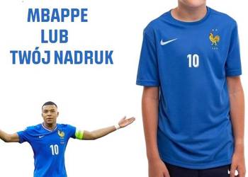 KOMPLET STRÓJ KOSZULKA NIKE  MBAPPE POGBA FRANCJA  PREZENT