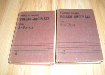 Podręczny słownik polsko=angielski 2 tomy Podręczny słownik polsko=angielski 2 tomy
